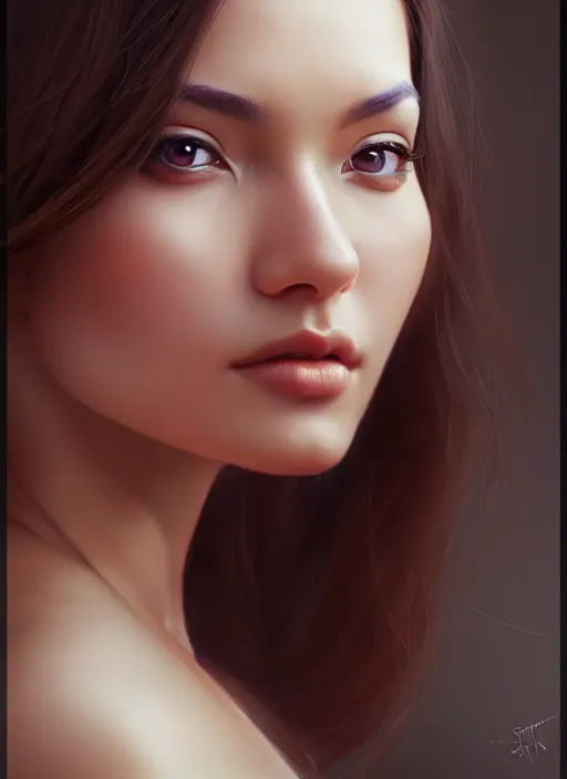 Image similar to photo of a gorgeous young woman in the style of stefan kostic, realistic, sharp focus, 8k high definition, insanely detailed, intricate, elegant, art by stanley lau and artgerm