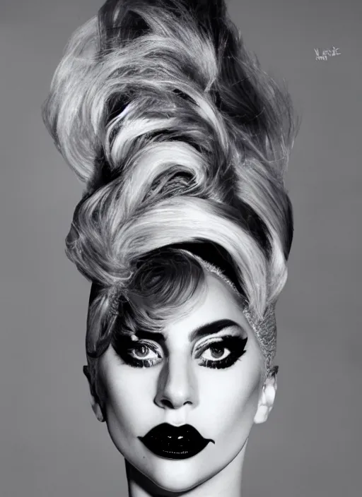 Image similar to lady gaga by nick knight, born this way, born this way album, red weapon 8 k s 3 5, cooke anamorphic / i lenses, highly detailed, cinematic lighting