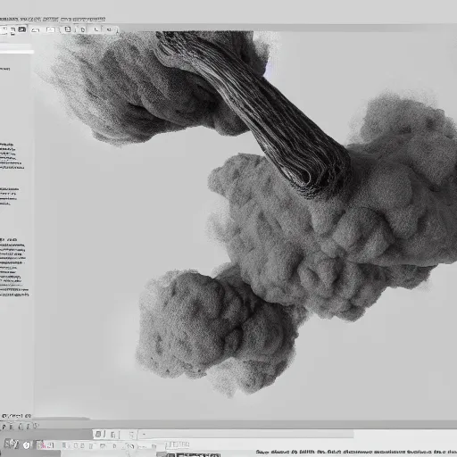 Image similar to game vfx grayscale flipbook alpha map explosion cloud unreal ue4 Houdini