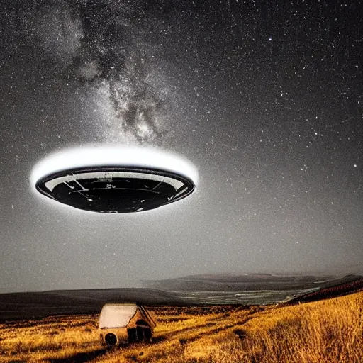 Image similar to huge mysterious ufo ignoring the laws of physics over a natural scene. strange otherwordly material. entries in the 2 0 2 0 sony world photography awards.