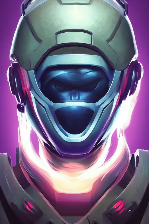 Image similar to epic mask helmet robot ninja portrait stylized as fornite style game design fanart by concept artist gervasio canda, behance hd by jesper ejsing, by rhads, makoto shinkai and lois van baarle, ilya kuvshinov, rossdraws global illumination radiating a glowing aura global illumination ray tracing hdr render in unreal engine 5