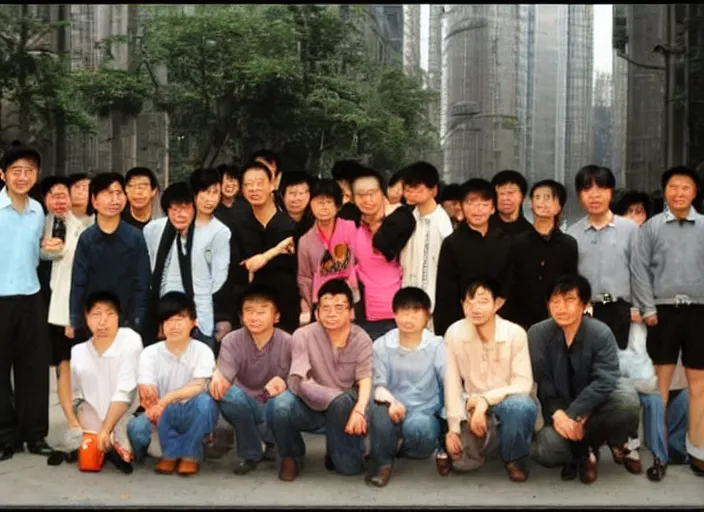 Image similar to we all looked so young in this old picture taken in shanghai 1 0 years ago
