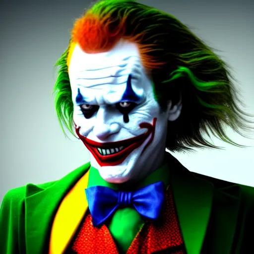 Image similar to film still photo portrait of ronald mcdonald in the joker ( 2 0 1 9 ) film, ronald mcdonald, realistic, hyperrealistic, 8 k resolution, hd quality, very detailed, highly detailed, intricate details, real life, real world, trending on artstation, digital art, really realistic, very realistic, headshot, head in frame, photograph, portrait