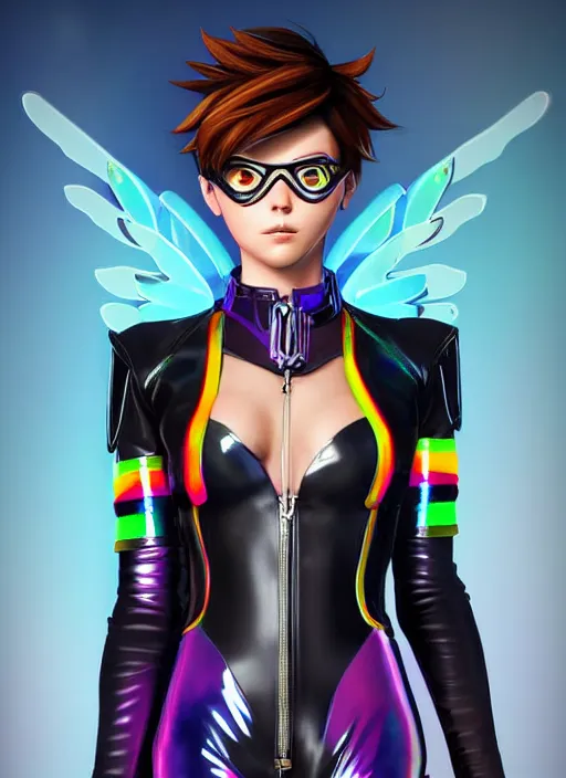 NeoArtCorE Arts - Tracer skin Overwatch Anniversary 2018, included in May's  rewards. Patreon ▻  more  High-res, Steps, PSDs #Tracer #OVERWATCH #Fanart #NeoArtCorE