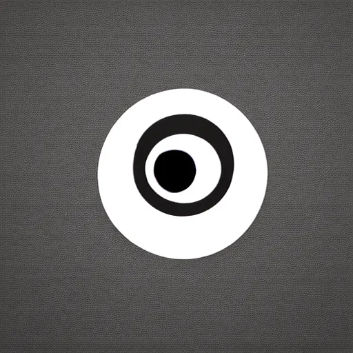 Image similar to eye logo, minimalistic