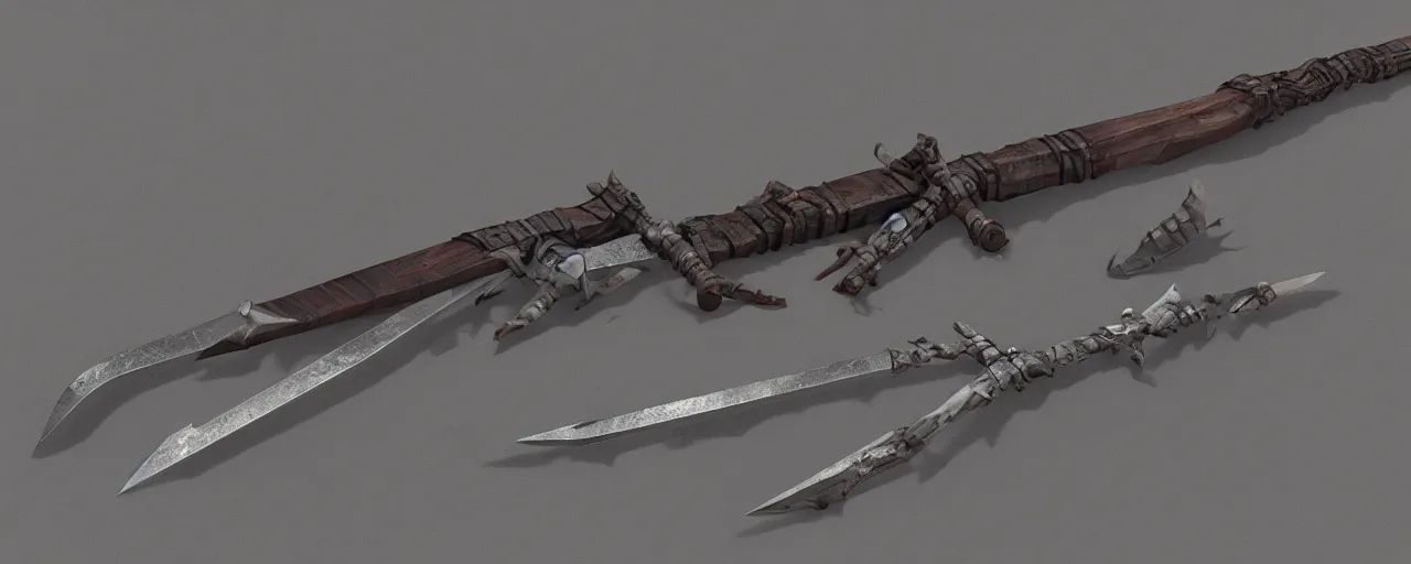 Image similar to sword design, shortsword, substance designer, weapon design, wood, steel, material, trending on artstation, cgsociety, art by gerald brom, greg rutkowski and artgerm and james jean and zdzisław beksinski, 8 k, unreal engine, c 4 d