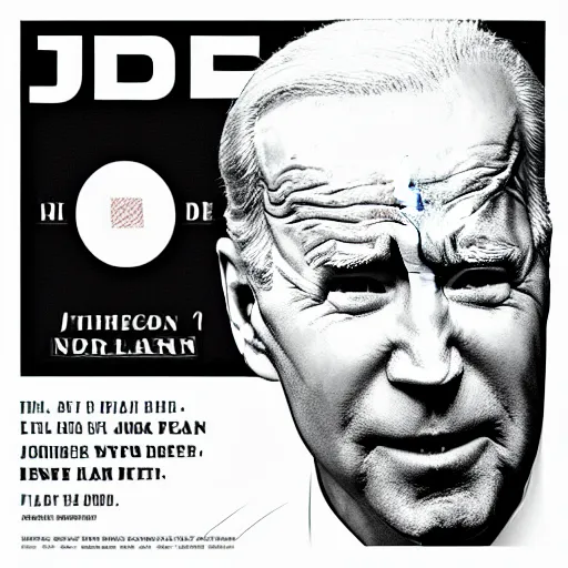 Image similar to Joe Biden pen and pixel album cover