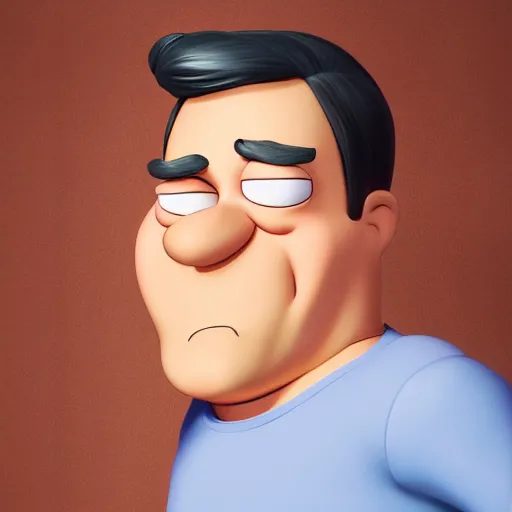 Image similar to brian, from family guy, hyperrealism, octane render, 8 k, high resolution, art by artgerm
