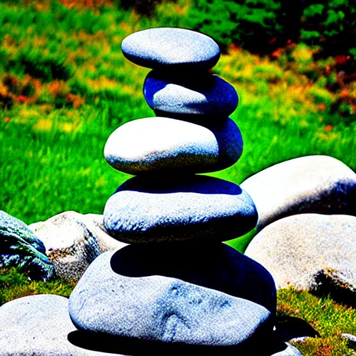 Image similar to zen cairn