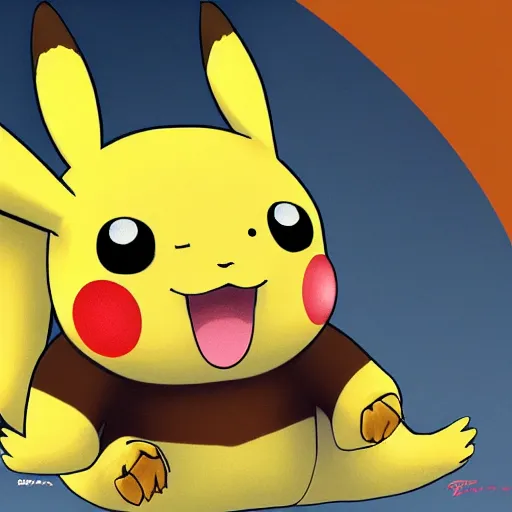 the surprised pikachu meme, hyper realistic