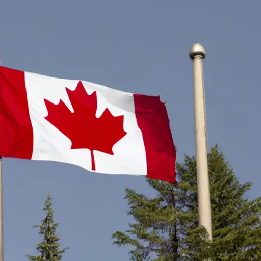 Prompt: canadian flag