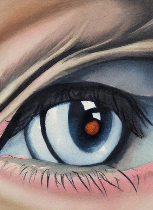 Image similar to portrait of a stunningly beautiful eye, art by rdgkrksdgktrkdktk