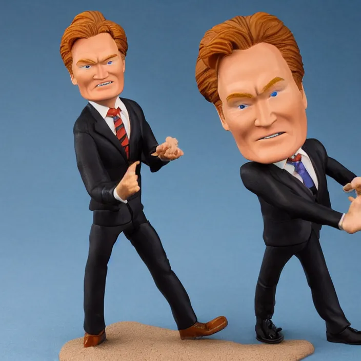 Image similar to Conan O'Brien, a GOODSMILE figure of Conan O'Brien, figurine, detailed product photo,