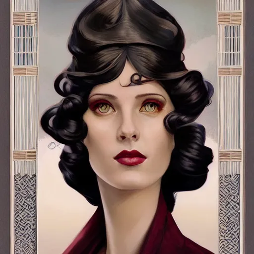 Prompt: an elegant streamline moderne, art nouveau, multi - ethnic and multi - racial portrait in the style of charlie bowater, and in the style of donato giancola, and in the style of charles dulac. very large, clear, expressive, intelligent eyes. symmetry, centered, ultrasharp focus, dramatic lighting, photorealistic digital painting, intricately detailed background.