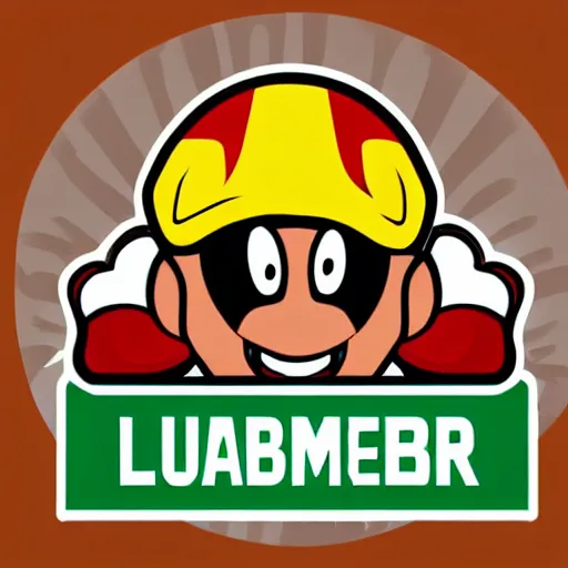 Prompt: highly detailed logo illustration of plumber