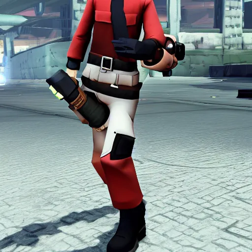 Prompt: tf 2 pyro swag