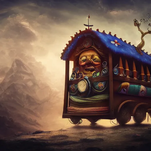 Image similar to stunning concep art of the wisdom express itself : fear, joy, moment, ideas, characters, objects by awarded digital art, deviantart, cinematic, sharp focus, highly detailed, soft lighting, 8 k hd resolution, high quality image