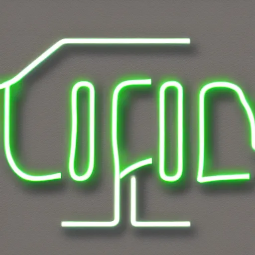 Image similar to lyoki in neon text