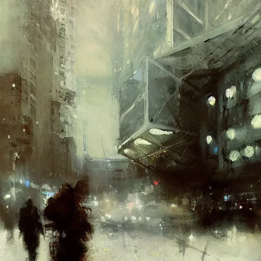 Image similar to mutalisk painted by Jeremy Mann