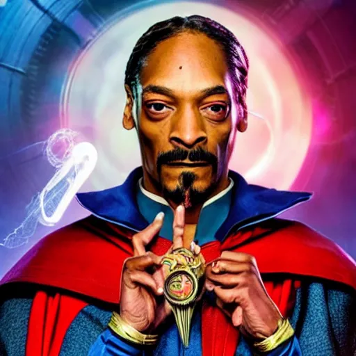 Image similar to snoop dogg as doctor strange, marvel cinematic universe, 2 k photo