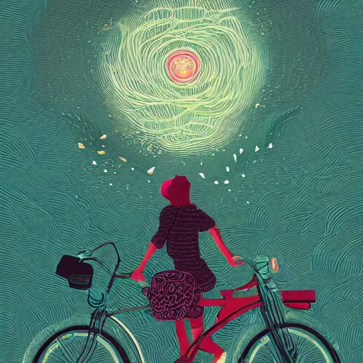 Image similar to illustration of Courage, by Victo Ngai and James Gilleard