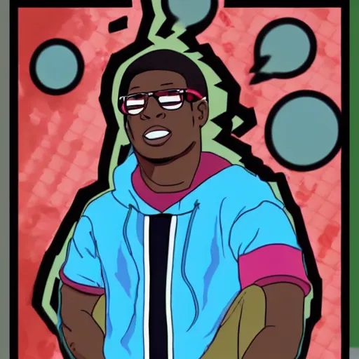 Image similar to gucci mane as a pokemon