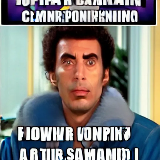 Prompt: cosmo Kramer as a twitch streamer playing club penguin with the viewpoint of a twitch page