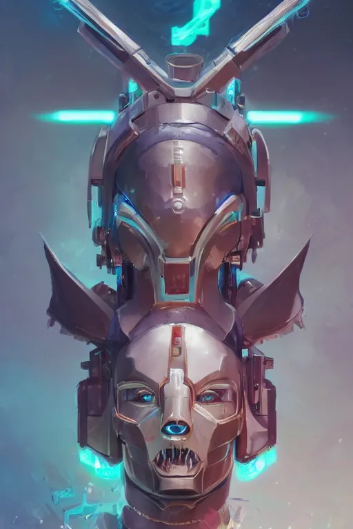 Image similar to portrait of a cybernetic llama samurai, cyberpunk concept art by pete mohrbacher and artgerm and wlop and greg rutkowski and deathburger, digital art, highly detailed, intricate, sci-fi, sharp focus, Trending on Artstation HQ, deviantart, unreal engine 5, 4K UHD image, daily deviation