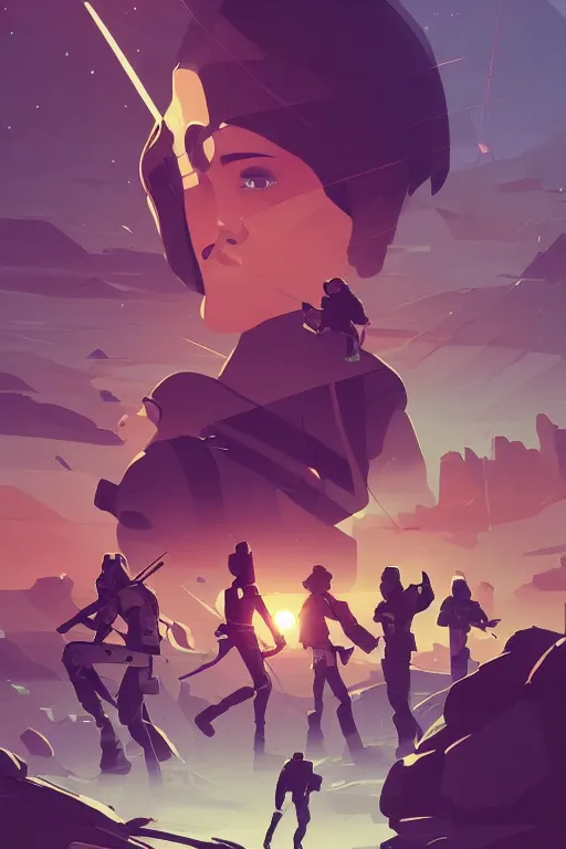 Image similar to rebels in the future resisting the government, centered, solid bacgkround, median photoshop filter cutout vector behance, hd by artgerm, jesper ejsing, by rhads, makoto shinkai and lois van baarle, ilya kuvshinov, rossdraws, illustration, art by ilya kuvshinov and gustav klimt