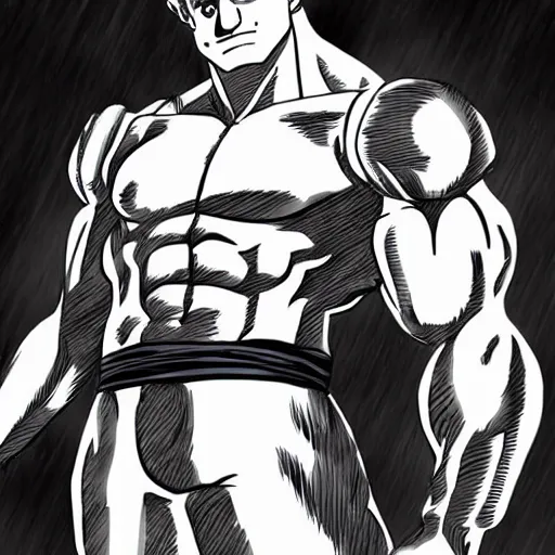 henry cavill, strong upper body, as jonathan of jojo | Stable Diffusion |  OpenArt