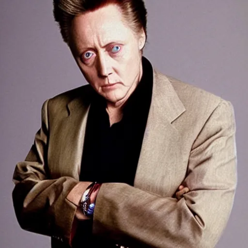 Image similar to photo of the lovechild of christopher walken and martin sheen