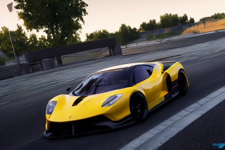 Image similar to photo wallpaper sport car gran turismo 7 forza horizon need for speed fast and furious 5 unreal engine supercar hypercar game concept car octane render, 4 khd 2 0 2 2 3 d cgi rtx style chrome reflexion global illumination ray tracing hdr arstation pixar and disney unreal