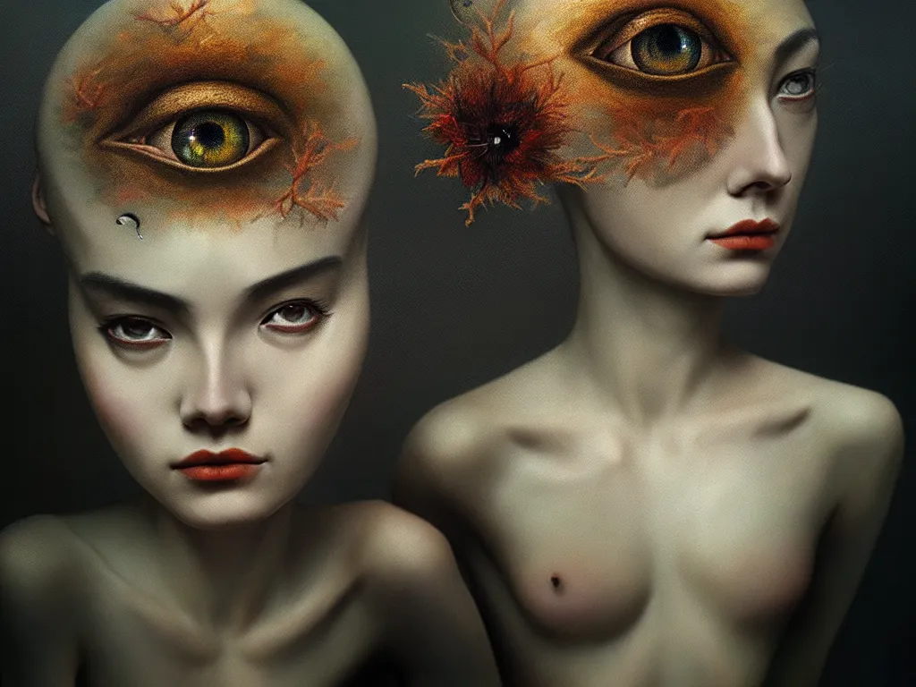 Image similar to highly detailed photo of blindness, trending on deviantart, neo surrealism, sharp focus, 4 k, a lot of little details, octane, masterpiece, art by leonor fini