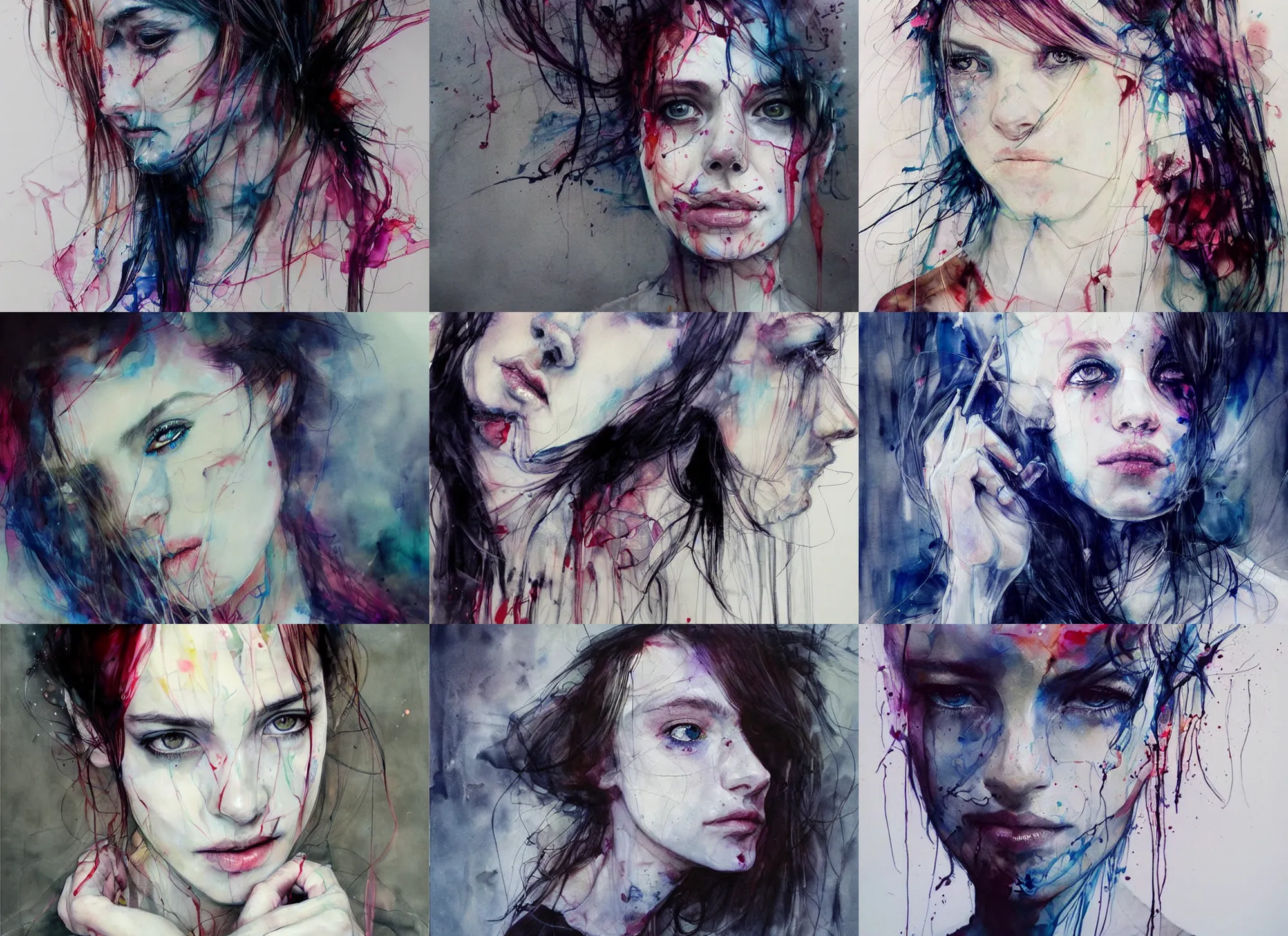 Prompt: by agnes cecile