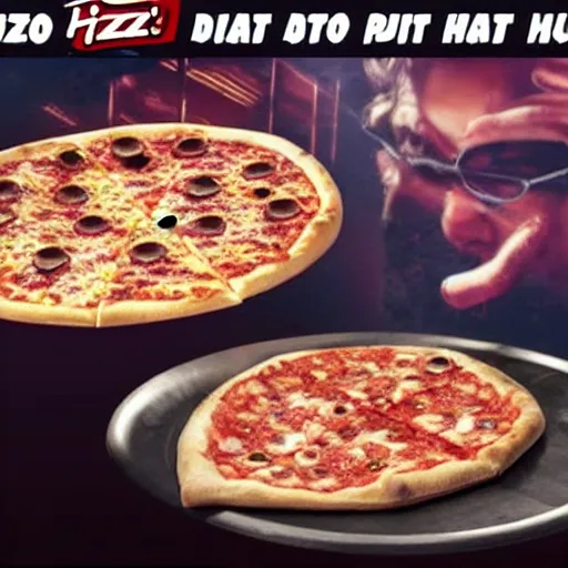 Image similar to pizza hut ufo