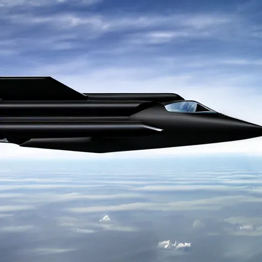 Image similar to stealthy hypersonic aircraft