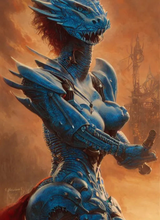 Image similar to beautiful blue - eyed arianna sinn bbw plumper big girl wearing tiny red dragon armour, detailed by gaston bussiere, bayard wu, greg rutkowski, giger, maxim verehin, greg rutkowski, masterpiece, sharp focus, cinematic lightning