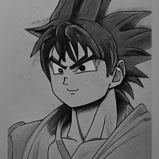 My Dragon Ball 🐲 Kid Goku Artwork ✍🏼🎨#drawing #art #artist #sketch ... |  TikTok