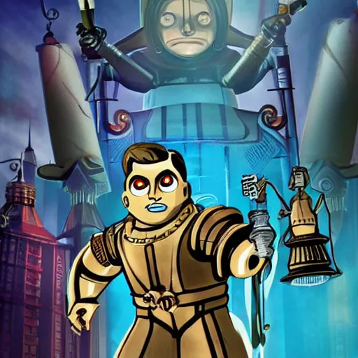 Image similar to bioshock : the animated series