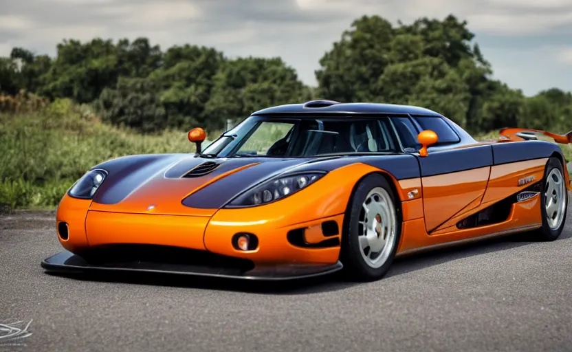 Image similar to a Koenigsegg if it was designed in 1986, photography, 8k, show room,