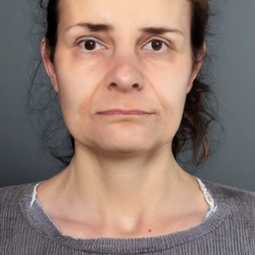 Image similar to face of a 30 years old french woman