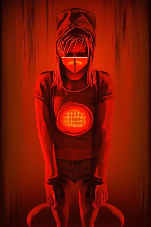 Image similar to silent hill reincarnation. pop art, no duplicate image, glowing lights, ultra details, digital painting, artstation, concept art, smooth, sharp focus, illustration, intecrate details, art by richard hamilton and mimmo rottela, pixels art by paul robertson