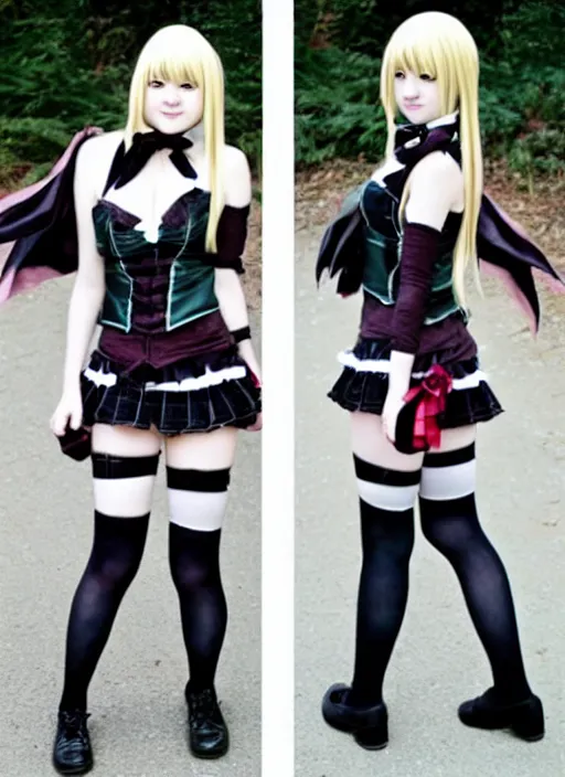 Image similar to misa amane, cosplay