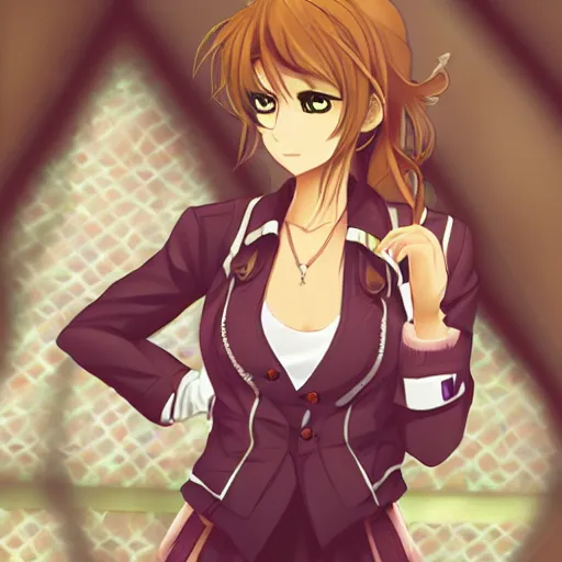 Image similar to Love interest from visual novel, png