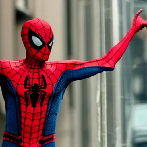 Image similar to Johnny depp as Spider-Man