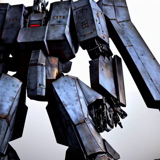 Image similar to full body portrait of a armored core mecha from armored core 6, mecha, cinematic, 8 k, raw, medium close up, canon eos r 5, f / 1. 4,