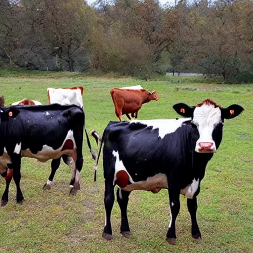 Image similar to 4 headed cow is your spirit animal