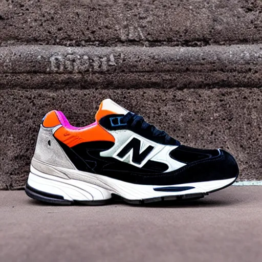 new balance 993v05, cyberpunk pastelle colorway, | Stable Diffusion ...