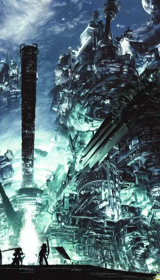 Image similar to the end of the world, from final fantasy vii