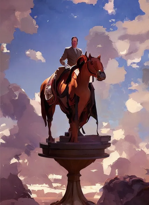 Image similar to portrait of saul goodman, painting by sargent and leyendecker, fantasy, medium shot, asymmetrical, intricate, elegant, matte painting, illustration, hearthstone, by rhads, by greg rutkowski, by greg tocchini, by james gilleard, by joe fenton